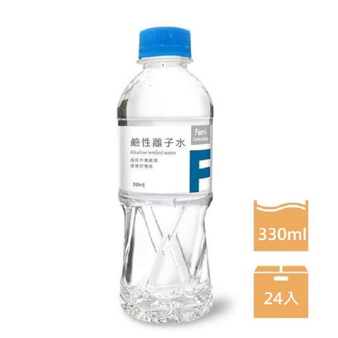 【FMC】箱購FMC鹼性離子水330ml